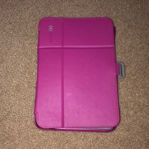 Speck style folio case for iPad mini purple